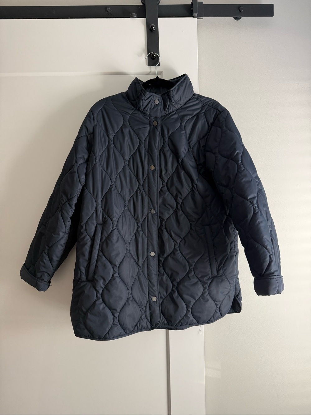 32 Degrees Navy Quilted Puffer Jacket